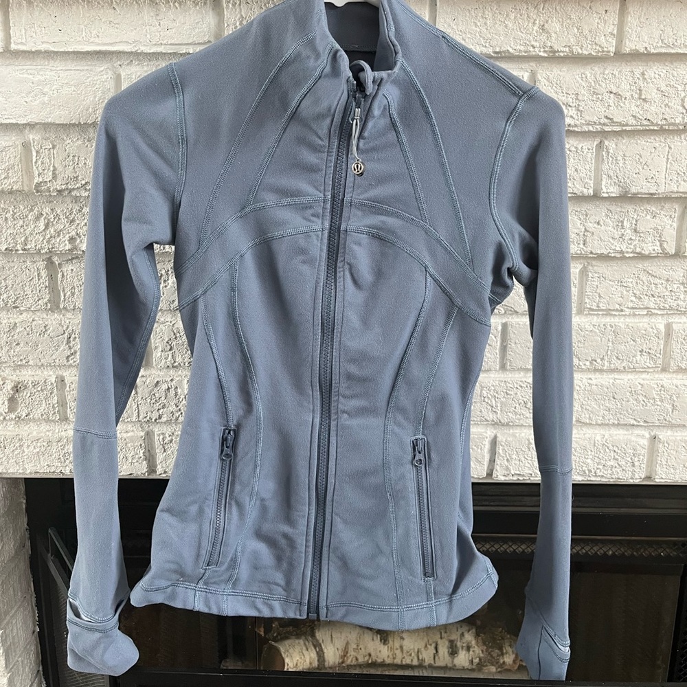 Lululemon define jacket size 2! Light blue color